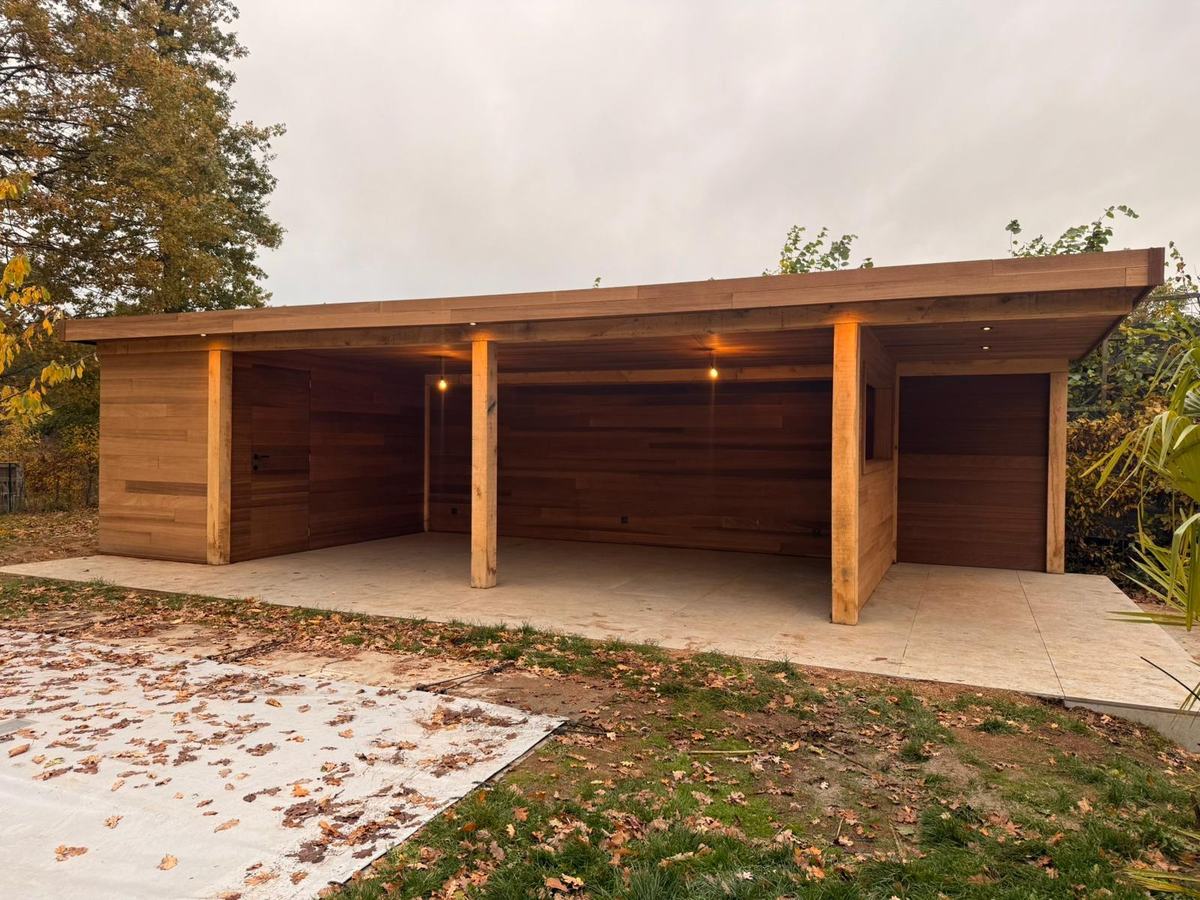 Carport bois sur-mesure