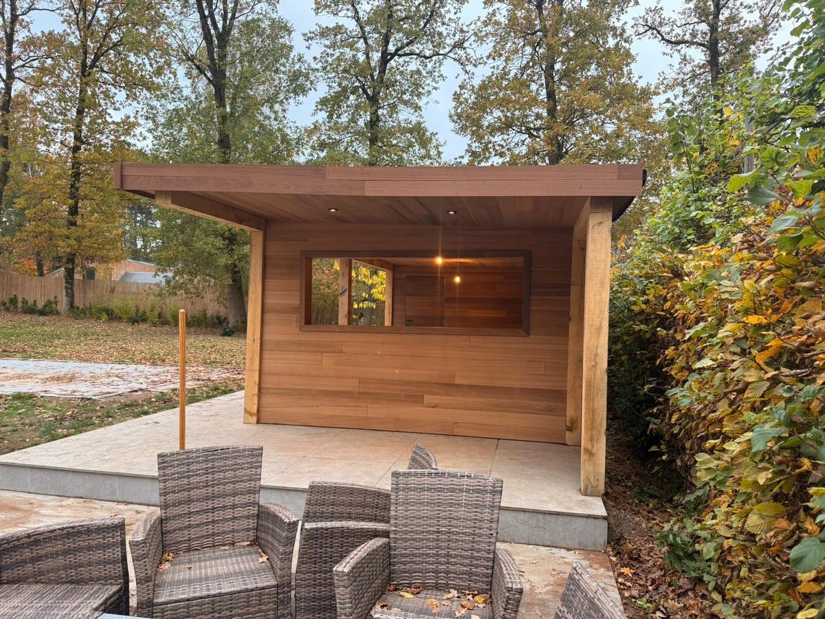 Pool house en bois