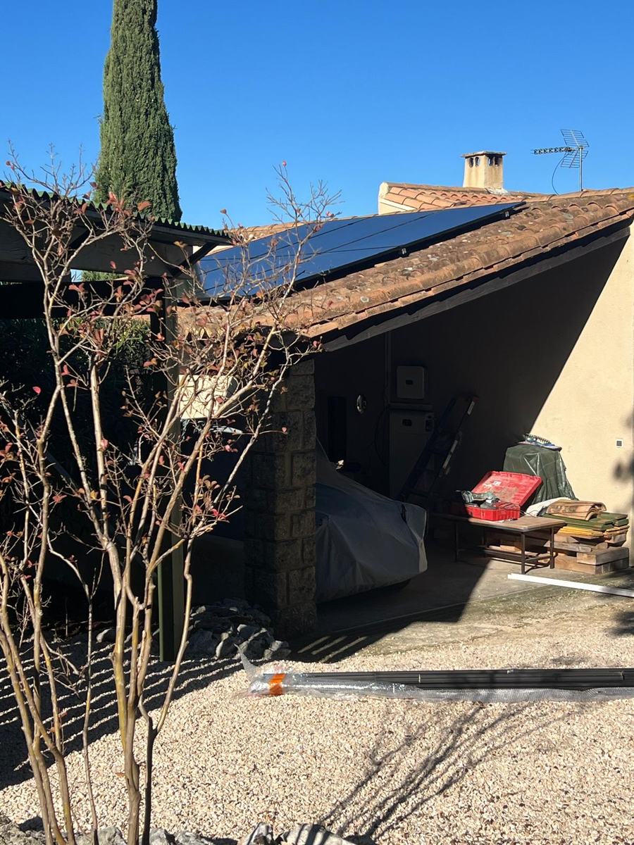 Panneaux photovoltaïques en toiture